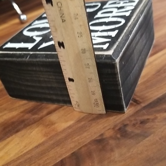 🔴SALE Love You More wooden plaque - Picture 7 of 7